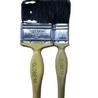 Plastic handle Wall paint brush  with  bristle material